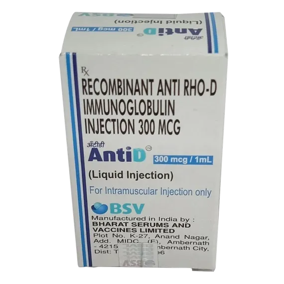 anti d 300mcg/1ml injection